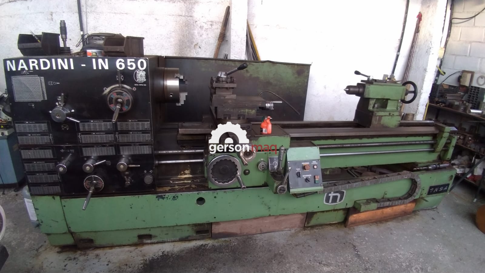 TORNO MECANICO NARDINI INSA IN 650 X 2200 MM